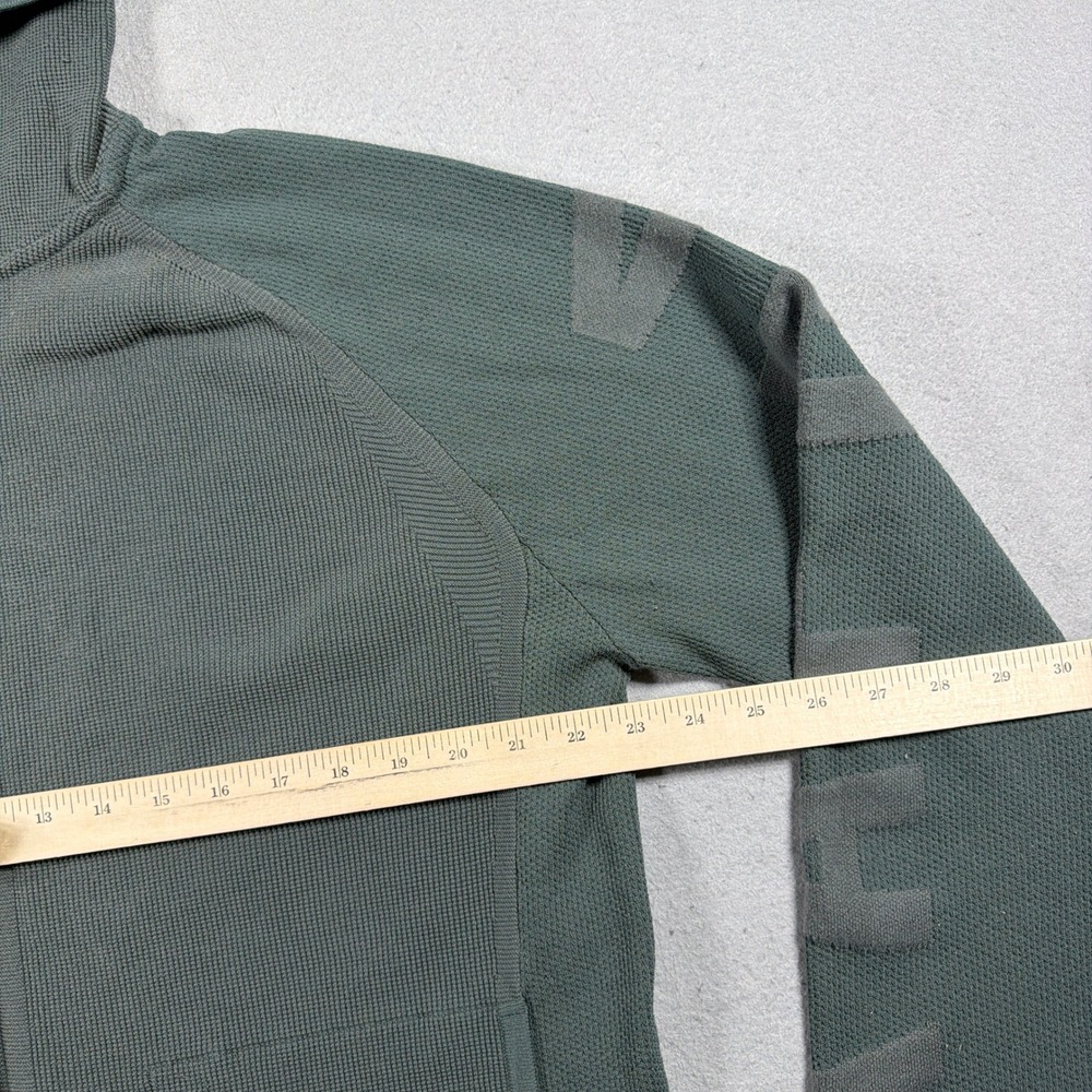 Rapha Pro Team Transfer Hoodie Men Large Slim Fit Sage Green Cycling Athleisure - Picture 4 of 9